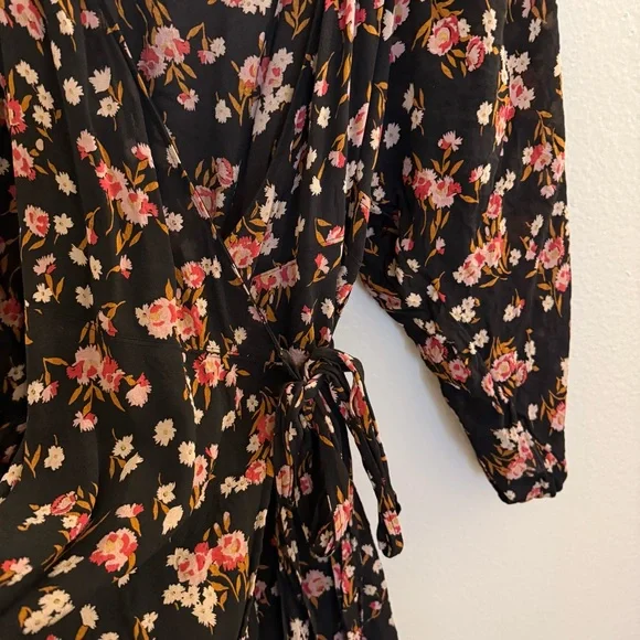 ALC Floral Black Dress - Picture 6 of 8